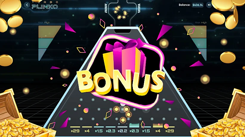 bonus Turbo Plinko game