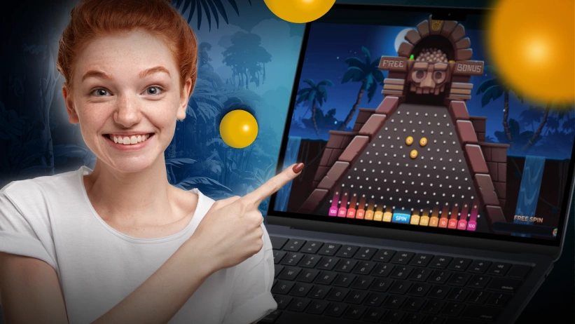 Plinko Aztec 1000 casino game